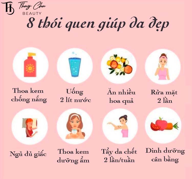 Những thói quen nhỏ giúp chăm sóc da tại nhà hiệu quả hơn